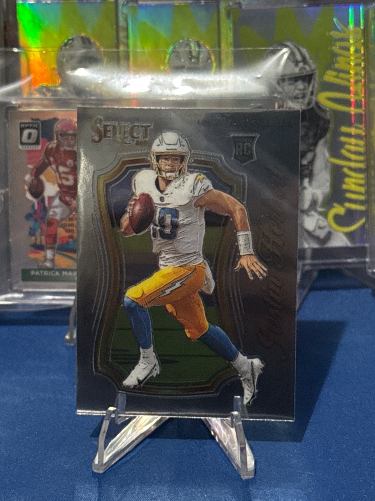 2020 Panini Select - Select Certified Rookies Justin Herbert #SCR-4 (RC)