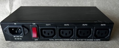 Aviosys IP Power 9258 4 Port Web Power Controller Switch