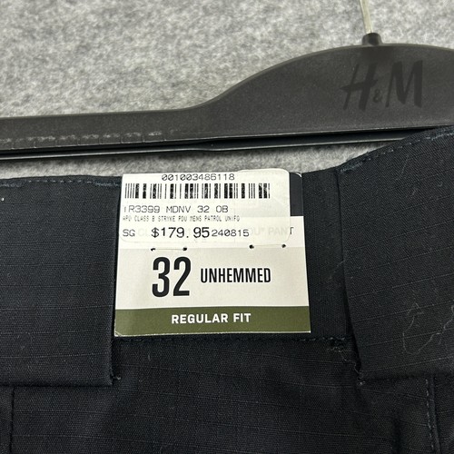 5.11 Stryke PDU Pants Mens 32 Navy Blue Unhemmed Class B Reflective Cargo - Picture 5 of 8