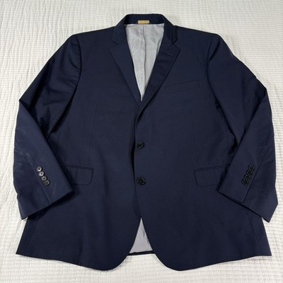Brooks Brothers Jacket 46R Blue Explorer Regent Fit Wool Sports Coat Stretch