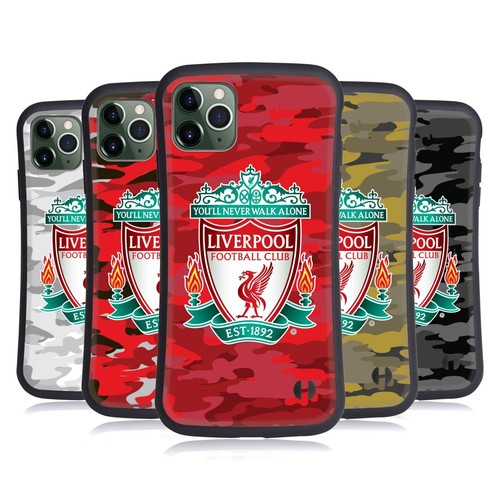 OFFICIAL LIVERPOOL FOOTBALL CLUB CAMOU HYBRID CASE FOR APPLE iPHONES PHONES - 第 1/17 張圖片