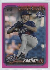 2024 Topps Pro Debut Fuchsia Foil 86/199 Seth Keener #PD-64 14xt