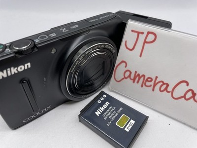 LESEN Nikon COOLPIX S9500 Digitalkamera schwarz 18.1MP Kompakt 22x Zoom 4293