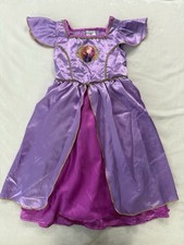 Disney Store Frozen 2 ANNA Halloween Nightgown Costume Sz 4 Pink/ Purple