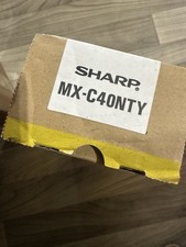 NIB Sharp MX-C40NTY Yellow Original Toner New