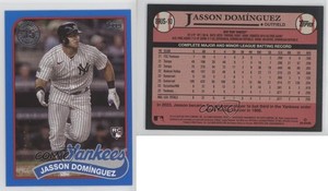 2024 Update 1989 Topps Baseball Blue Jasson Dominguez DomÃnguez Rookie RC