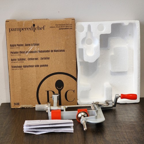 The Pampered Chef 2430 Apple Peeler Corer Slicer - Bild 2 von 19