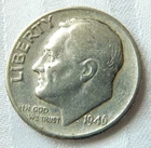 1946 90% Silver Roosevelt Dime