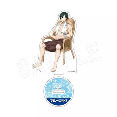 Bluelock Rin Itoshi acrylic figure stand bath ver collectible acrylic stand