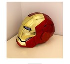 New Version AUTOKING Iron Man Helmet MK5 Voice-control Open-close Light-up Mask