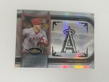 2012 Topps Finest MIKE TROUT Game Changers Insert Card Los Angeles Angels GC-MT