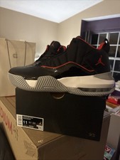 Nike Air Jordan Stay Loyal Shoes Black Red White DB2884-001 Men's Size 11 NEW