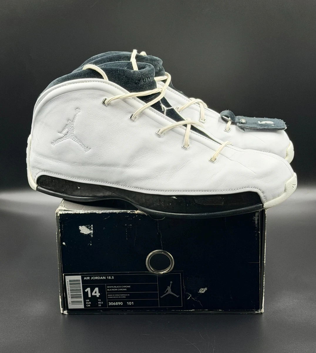 Jordan 18.5 OG Black Chrome for Sale | Authenticity  display picture 3
