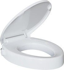 Non-Electric Elongated Bidet Toilet Seat with Dual Nozzles  Soft Close Lid