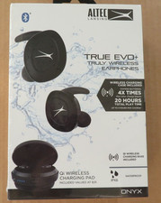 Altec Lansing True Evo  Wireless Bluetooth Earbuds MZX659-BLK 