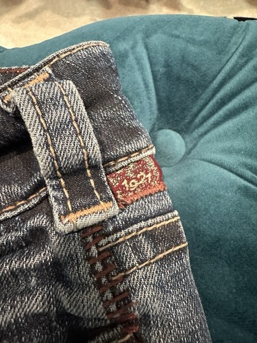 Jeans Damen Größe 30 von 1921 - einmal getragen Y2K Blue Denim - Bild 5 von 10