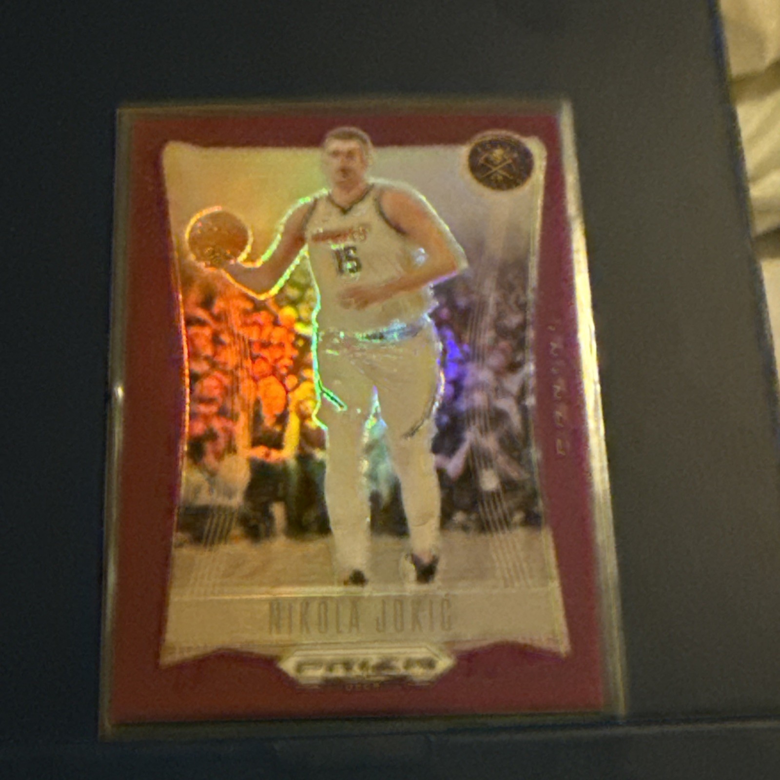 2023-24 Panini Prizm Deca Purple Prizm SP #93/99 Nikola Jokic (Denver Nuggets)