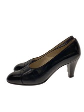 CHANEL pumps EU35 US4.5 Black