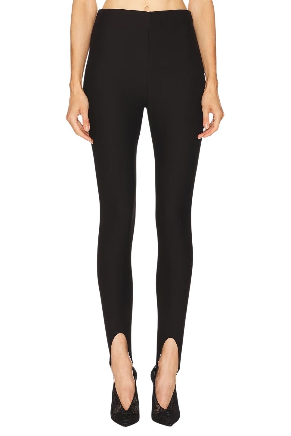 Elodie Daniel Legging in Black Medium New Womens Pants Stirrups