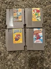 Nintendo Super Mario Bros. NES Game Lot: SMB 1, 2, 3, Duck Hunt (Untested)