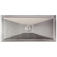 16 In. X 8 In. Aluminum Foundation Vent Cover (2-Pack)