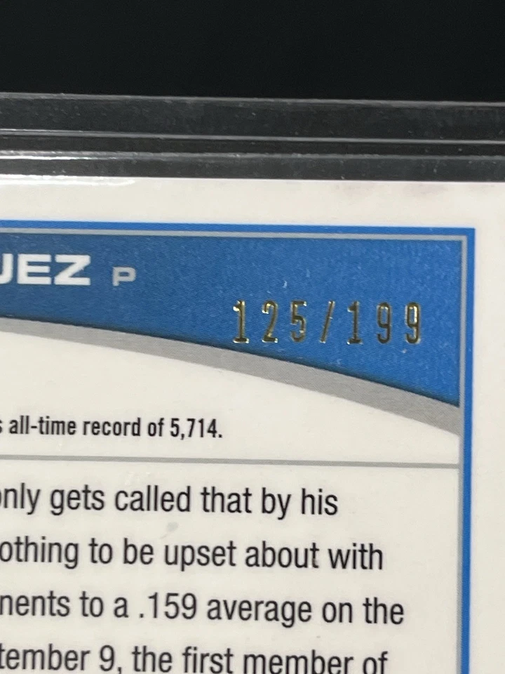 2013 Paco Rodriguez Topps Chrome Blue Refractor  Auto  RC 18/199 #182 - Image 3 of 4