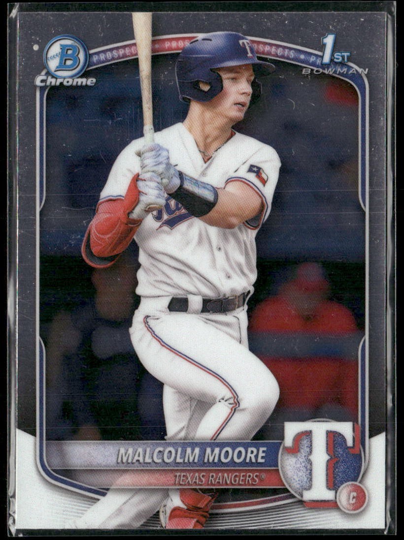 2025 Bowman - Chrome Prospects Malcolm Moore #BCP-129 (RC)