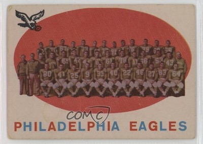 1959 Topps Philadelphia Eagles Team #31 15wb