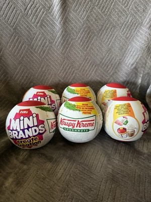 Zuru Mini Brands Christmas Krispy Kreme Set Of 6 Unopened