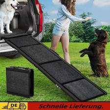 Hunderampe klappbar Hundetreppe Auto Einstiegshilfe Anti Rutsch 160/180cm