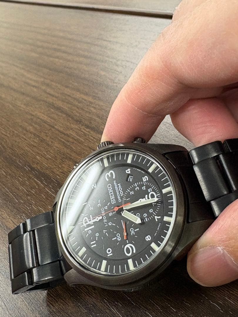 SEIKO Chronograph 7T92-0JS0 Used Watch From Japan image 3