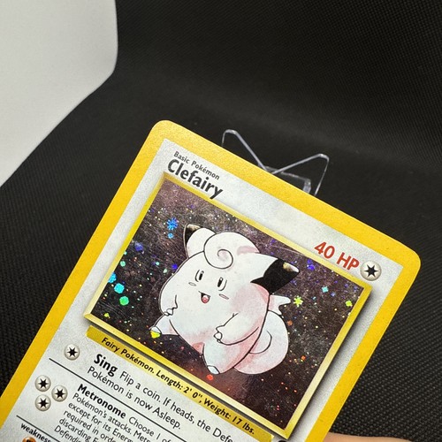 Pokémon TCG Clefairy 006/130 Holo Rare Base Set 2 WOTC Vintage Card - LP/MP - Picture 2 of 3