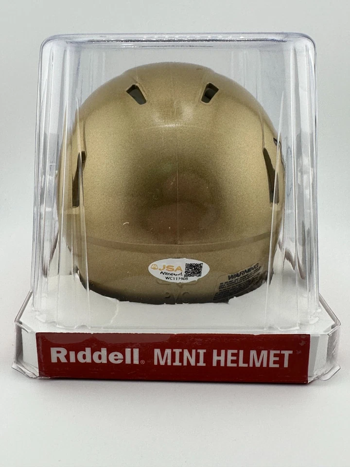 Bob Golic Signed Notre Dame Fighting Irish Speed Mini Helmet (JSA) WC113908 - Image 2 of 4