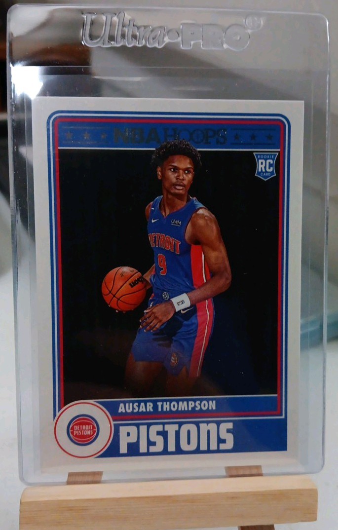 2023-24 Panini Hoops Ausar Thompson Rookie Card RC Card #293