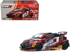 Pop Race PR640126 1/64 Toyota Goodride GR Yaris RHD (Right Hand