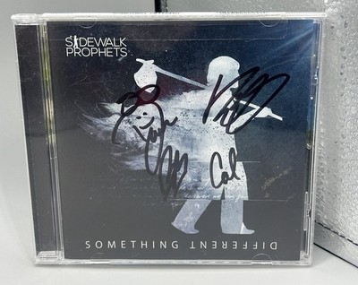 Something Different - Music CD - Sidewalk Prophets -  2015 - Autographed - NEW