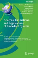 Analysis, Estimations, And Applications Of Embedded Systems Wehrmeister (U. A.)