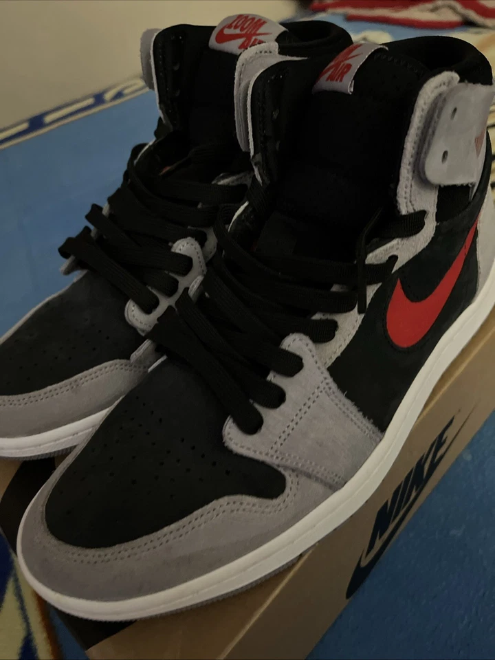 Air Jordan 1 Zoom Comfort Alto Usado Talla 8.5 Buen Estado Sin Star Los�� Foto 2 de 4