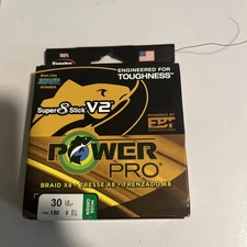 Power Pro Super 8 Slick Version 2 Spectra Line 30lb by 150yds Aqua (8172)