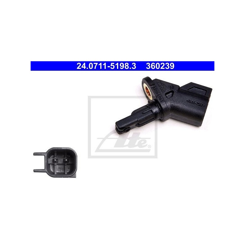 ATE 24.0711-5198.3 ABS Wheel Speed Sensor Front for Focus Mondeo V60 V70 S60 S80