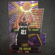 1998 Stadium Club Triumvirate Tim Duncan #T11A card