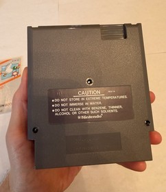 Super Mario Bros. Duck Hunt World Class Track Meet Nintendo NES w/Manual & Cover