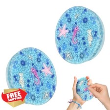 2 Pack Skin Picking Fidget Toy Pad Trichotillomania Blue ADHD