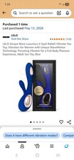 LELO Soraya Wave Lujoso Punto G Conejo Vibrador Juguete Sexual, Vibradores para Mujer