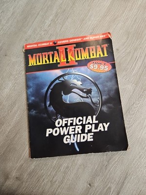 Mortal Kombat II Official Power Play Guide - MK 2 - Arcade - Strategy - 90s