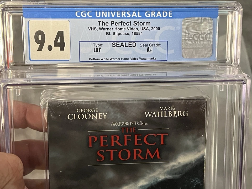 The Perfect Storm VHS Sealed Graded CGC 9.4 Seal A+ Seal with Watermark - Image 4 of 4