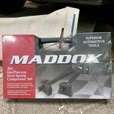 Maddox 2PC MacPherson Strut Spring Compressor Set ME4-1 Superior Auto