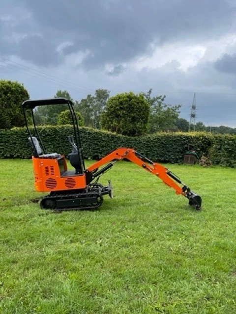 JPC KV12 - Minibagger kompakt klein Bagger Mircobagger -12PS 1.0t  Diesel [NEU] - Bild 3 von 4