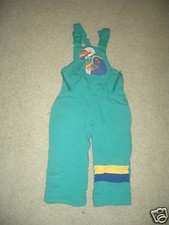 Boys Kids LONDON FOG Football Ski Snow Bib Sz 4