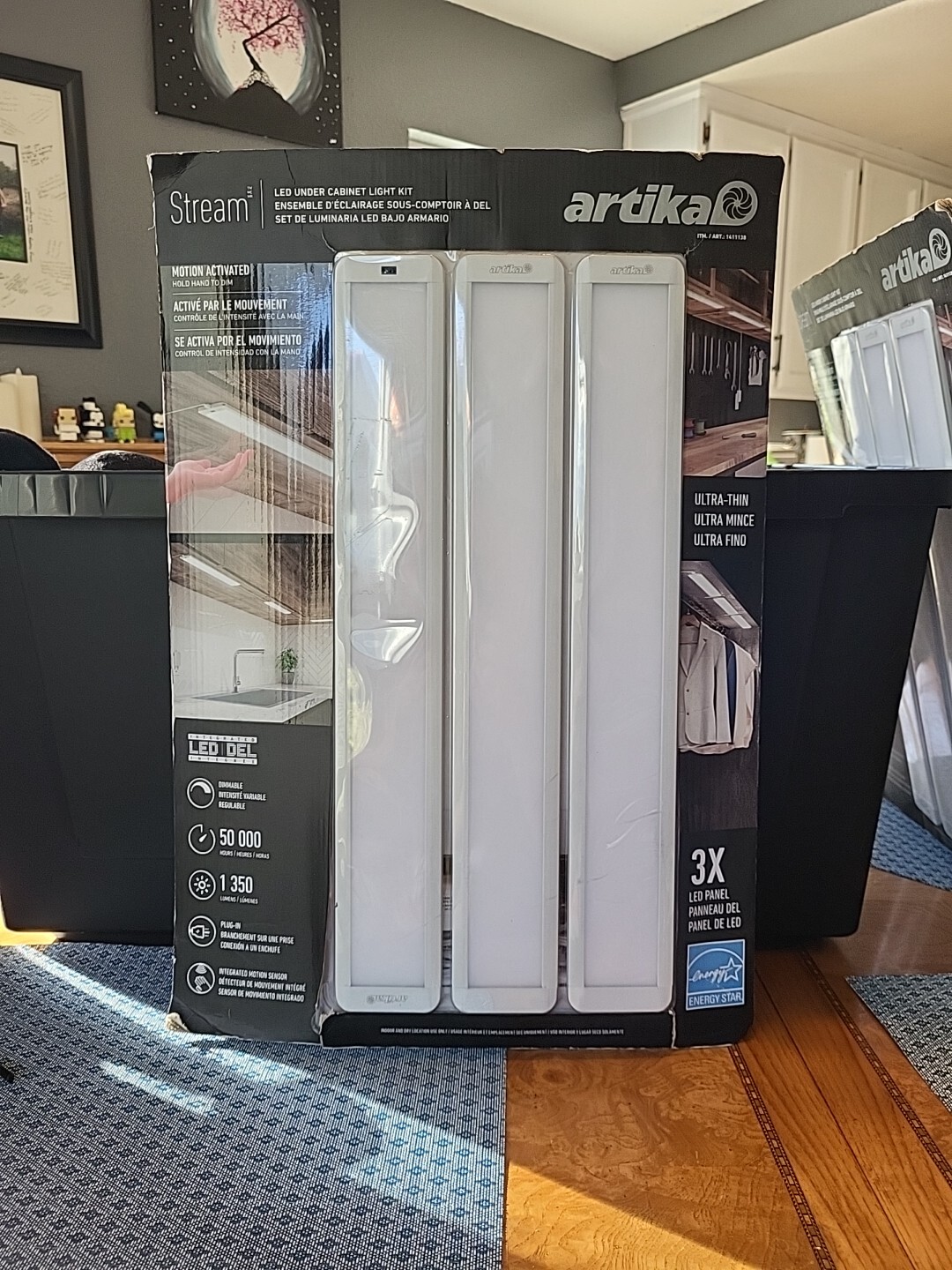 Artika Stream Under Light White, Pack of 3 (B) 846979030491